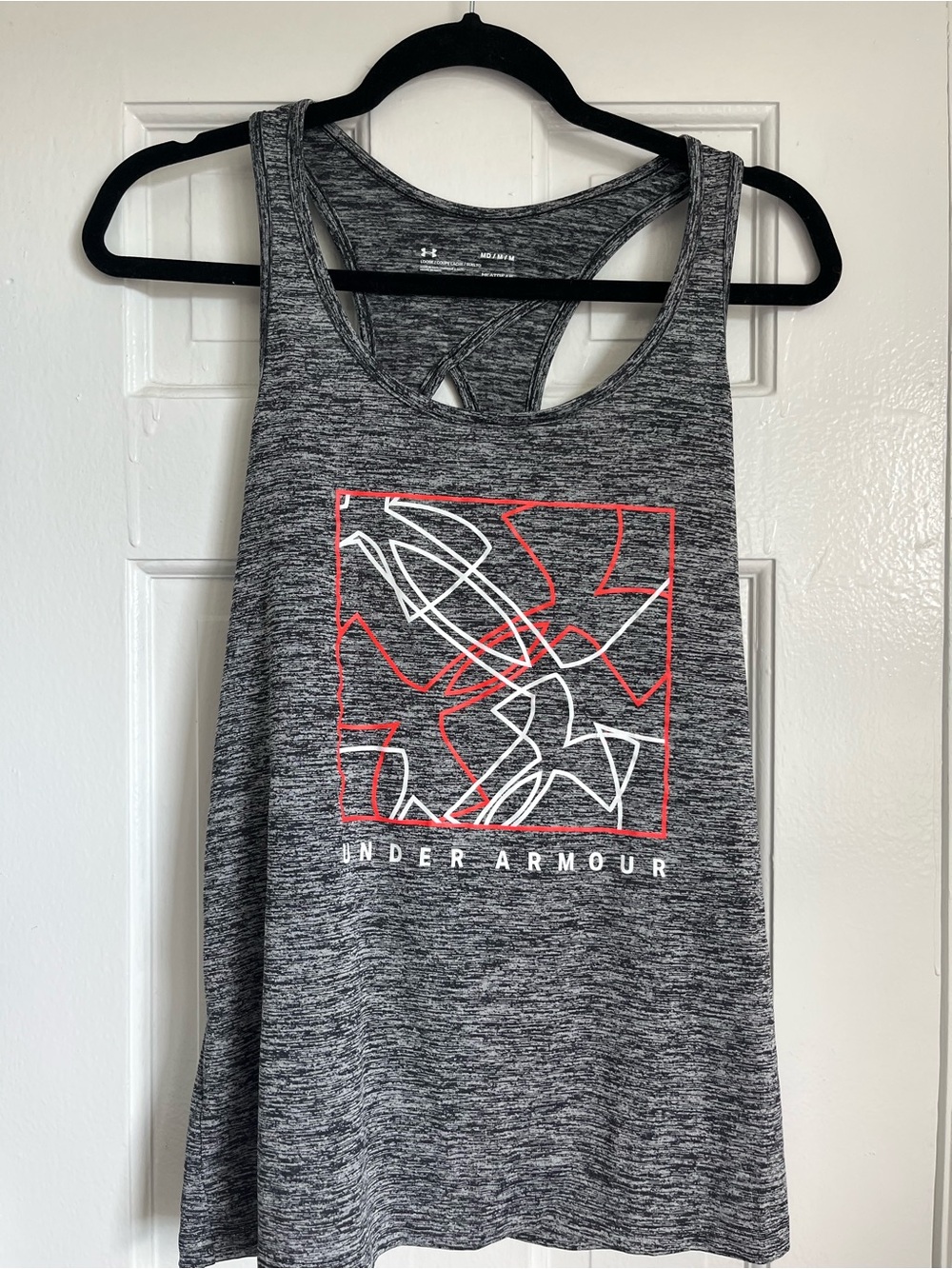 Under Armour Women's Gray Space-Dye Racerback Tank